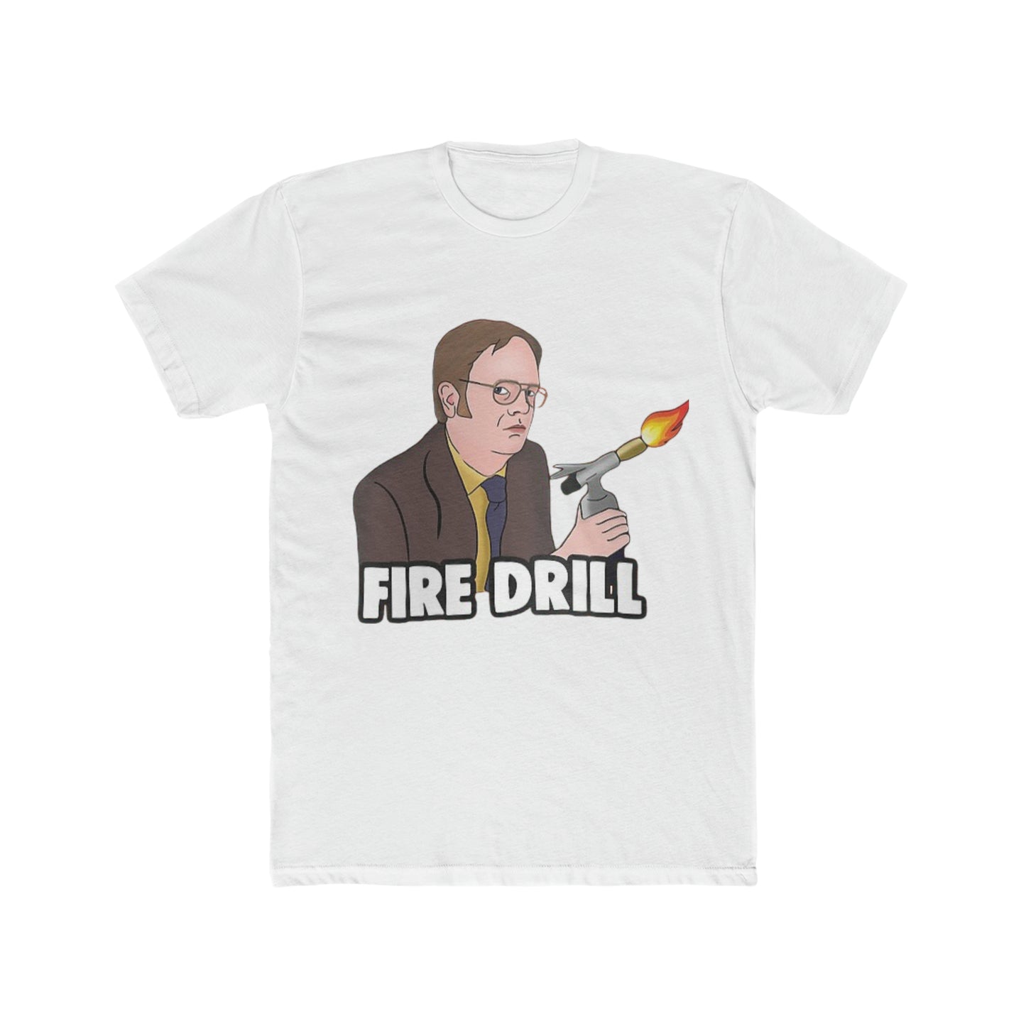 The Office, Dwight Schrute, Fire Drill, Iconic TV Series Tee