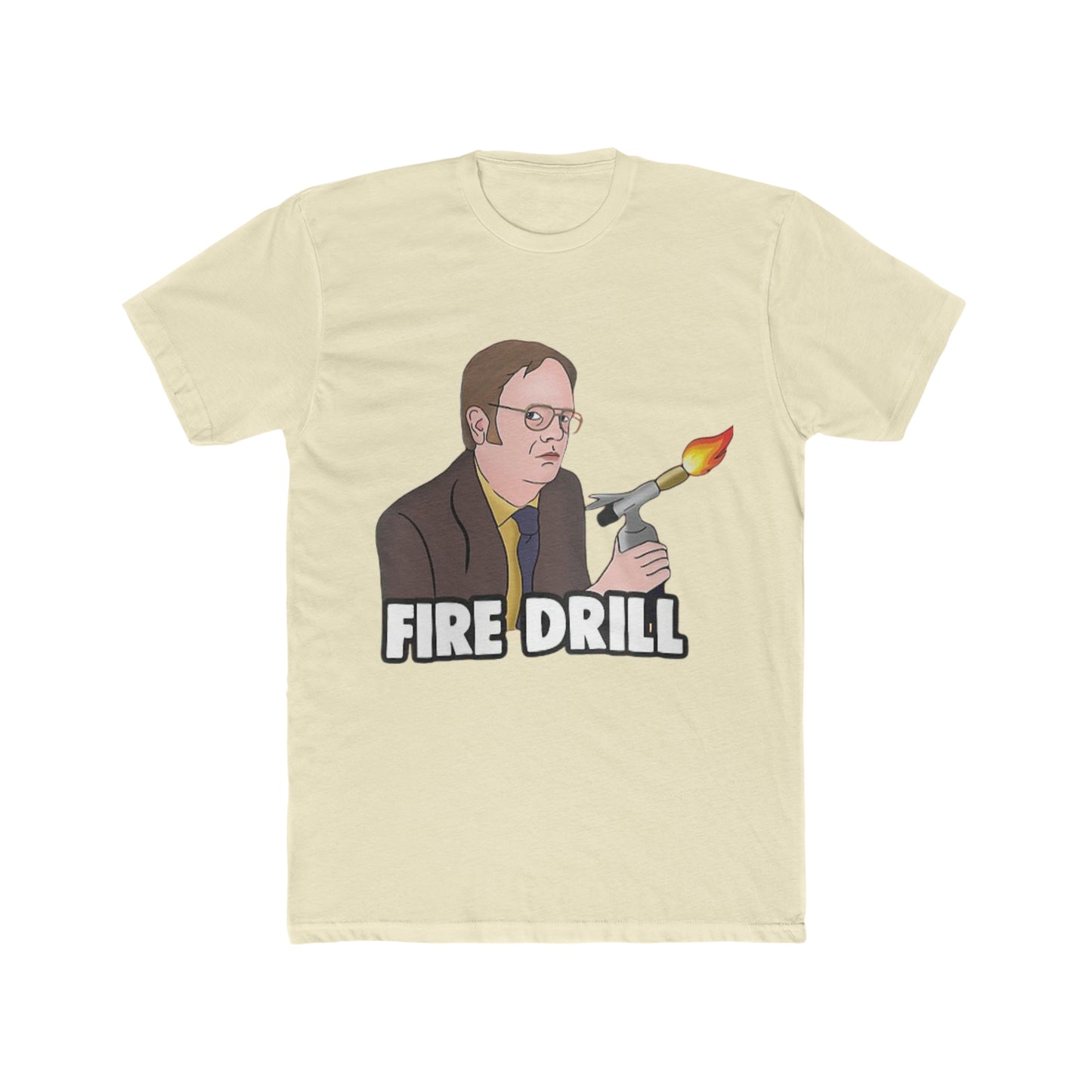 The Office, Dwight Schrute, Fire Drill, Iconic TV Series Tee