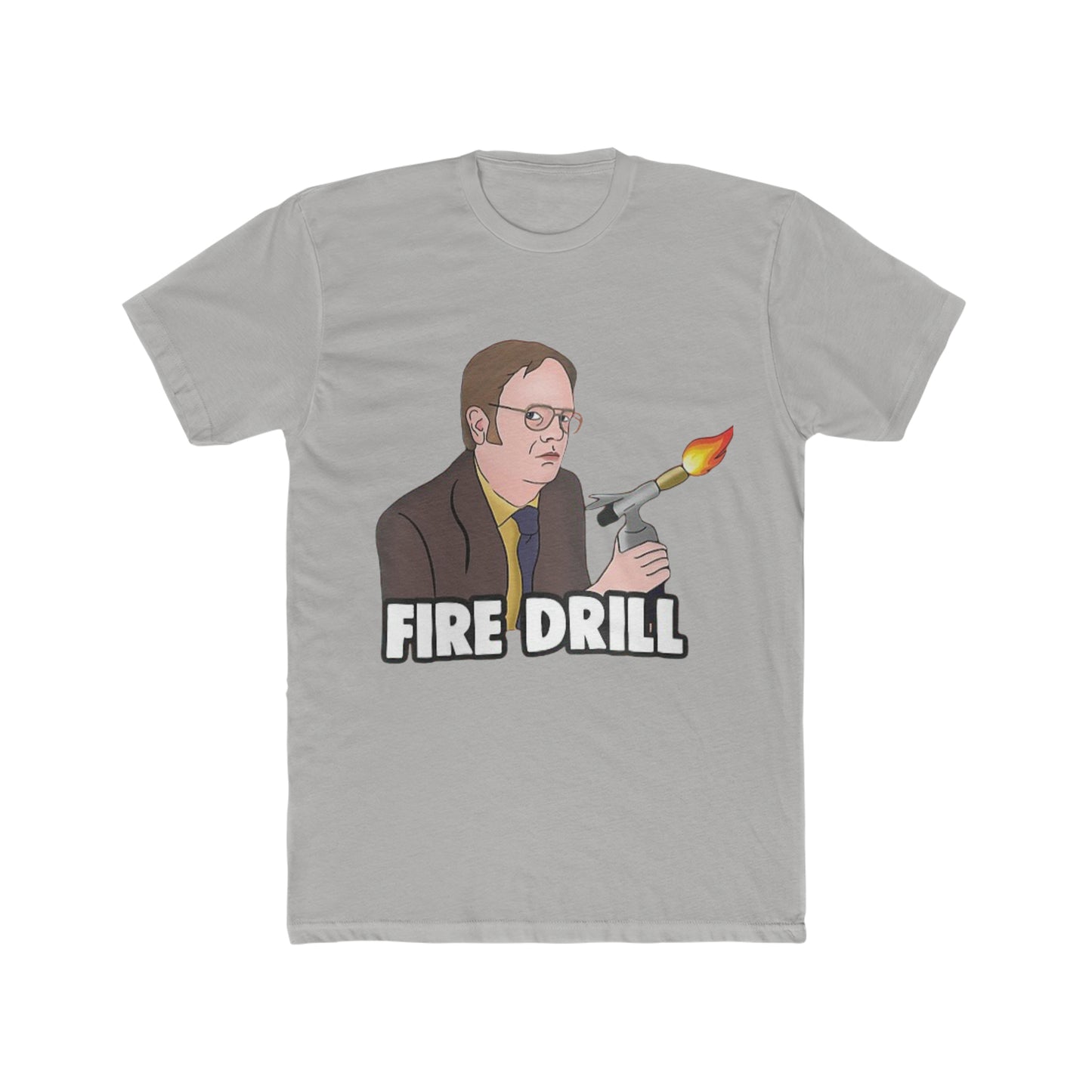 The Office, Dwight Schrute, Fire Drill, Iconic TV Series Tee