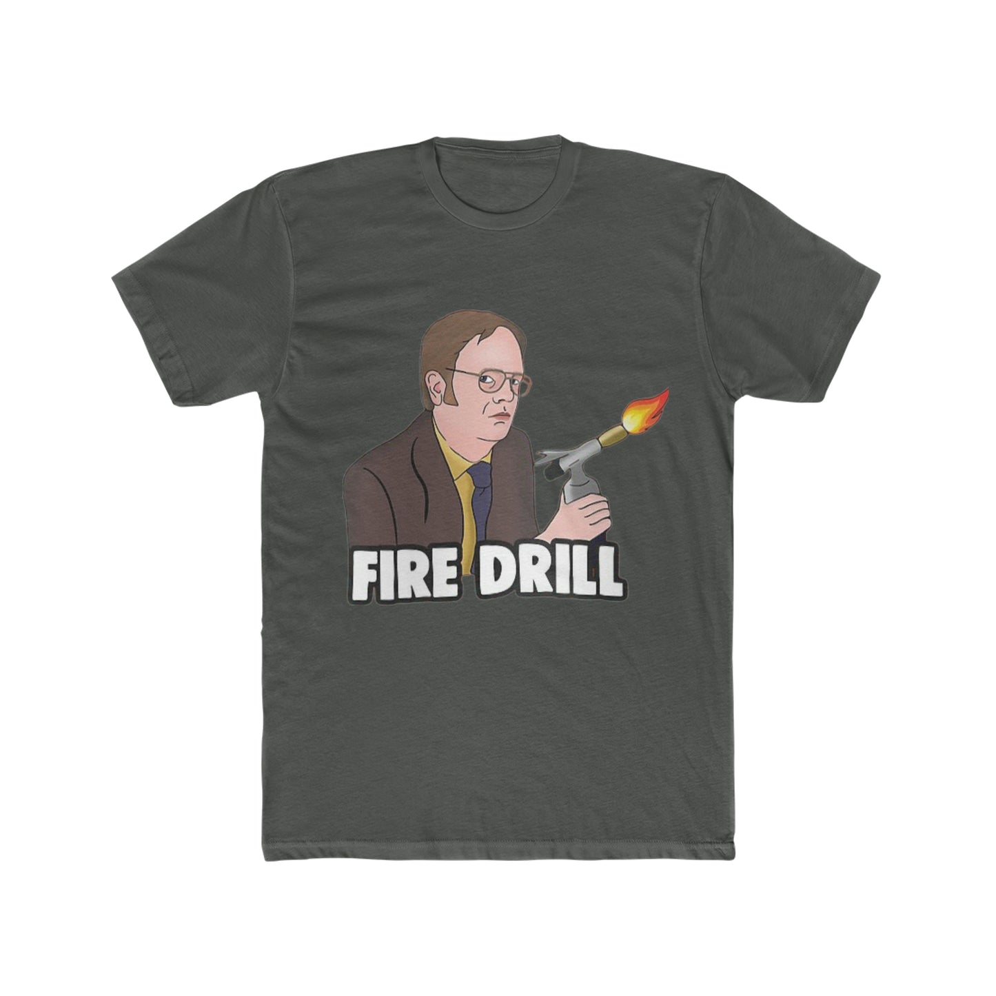 The Office, Dwight Schrute, Fire Drill, Iconic TV Series Tee