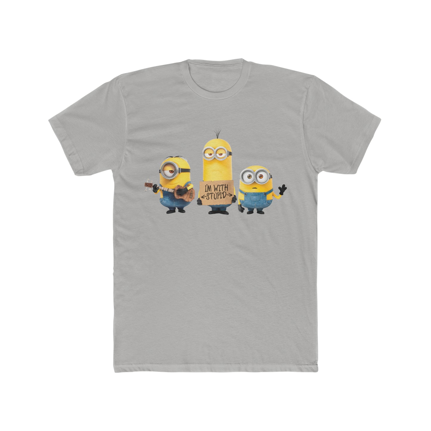 I'm With Stupid Minions Tee