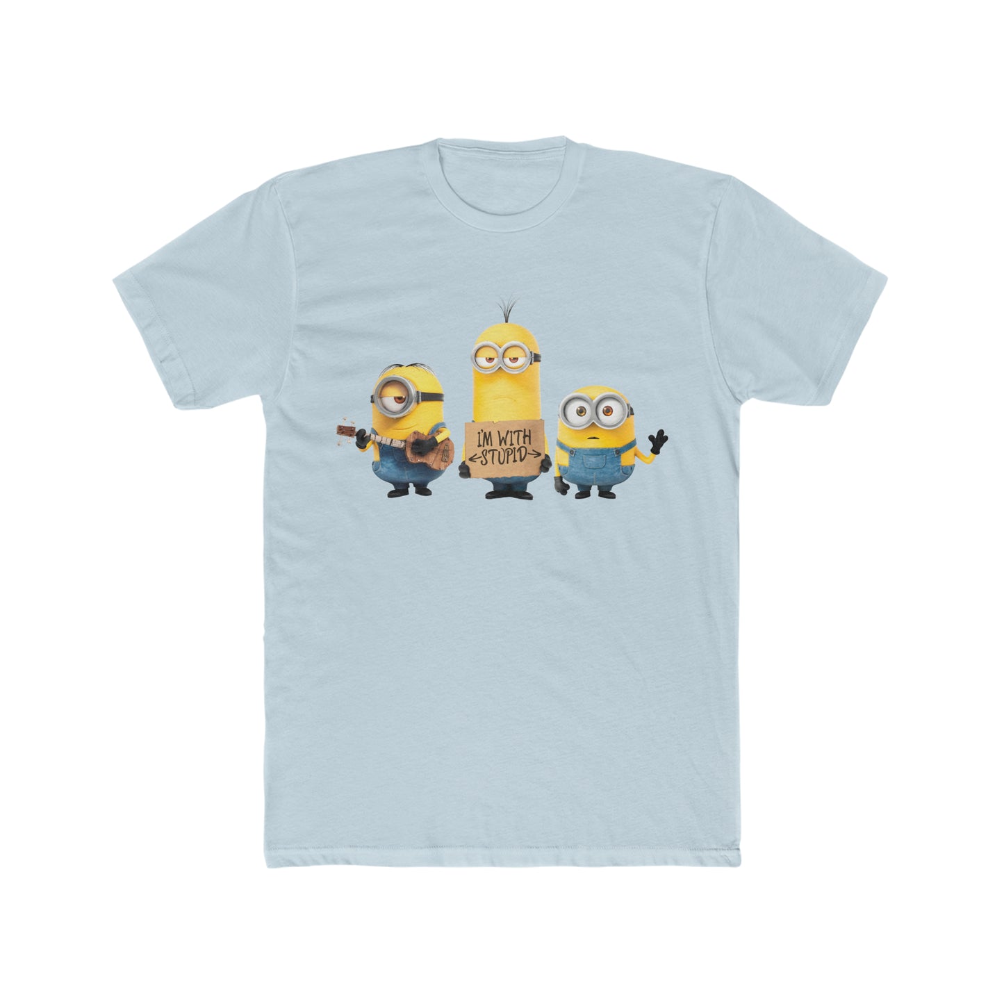 I'm With Stupid Minions Tee