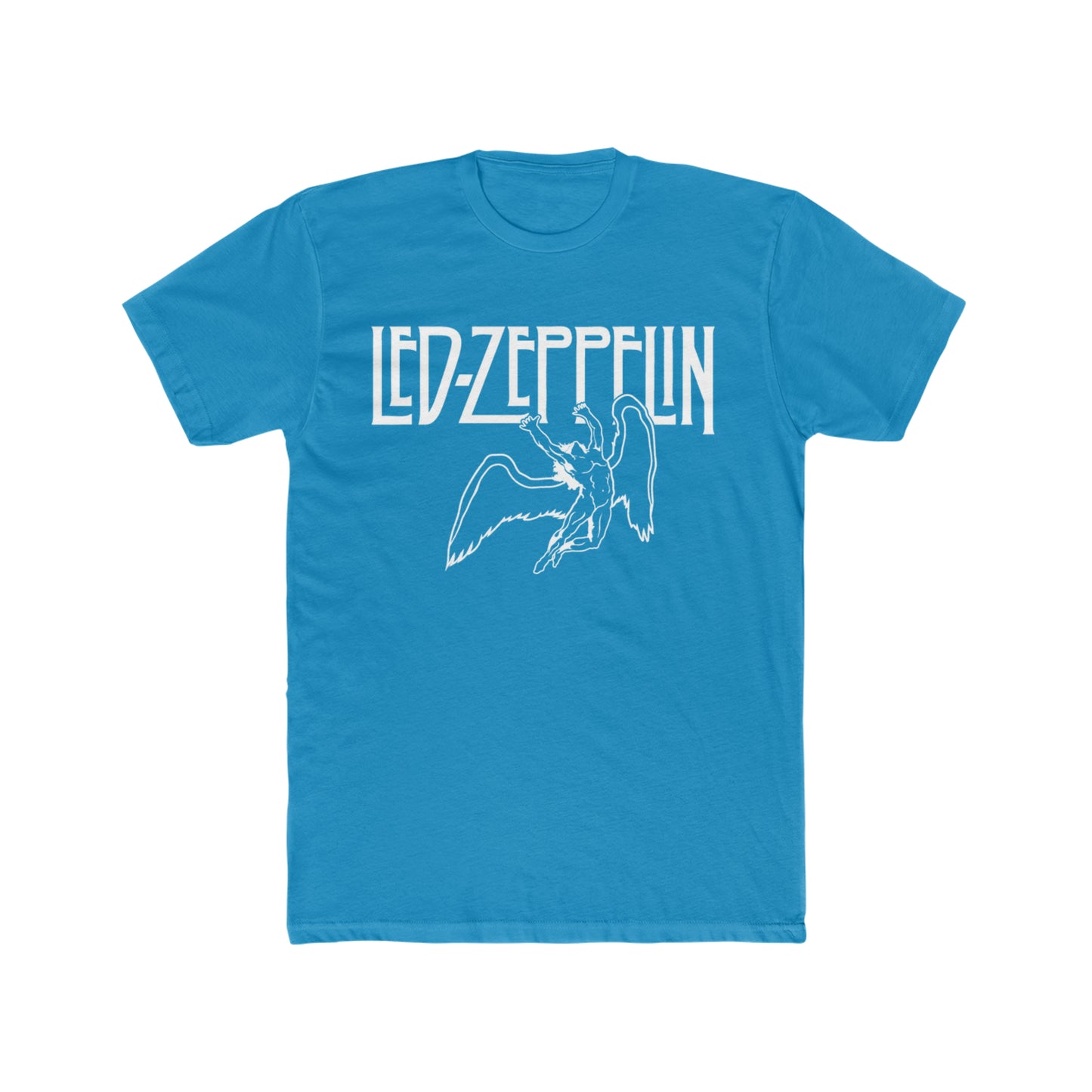 Vintage Inspired, Led-Zeppelin Swan Song Tee, White Lettering