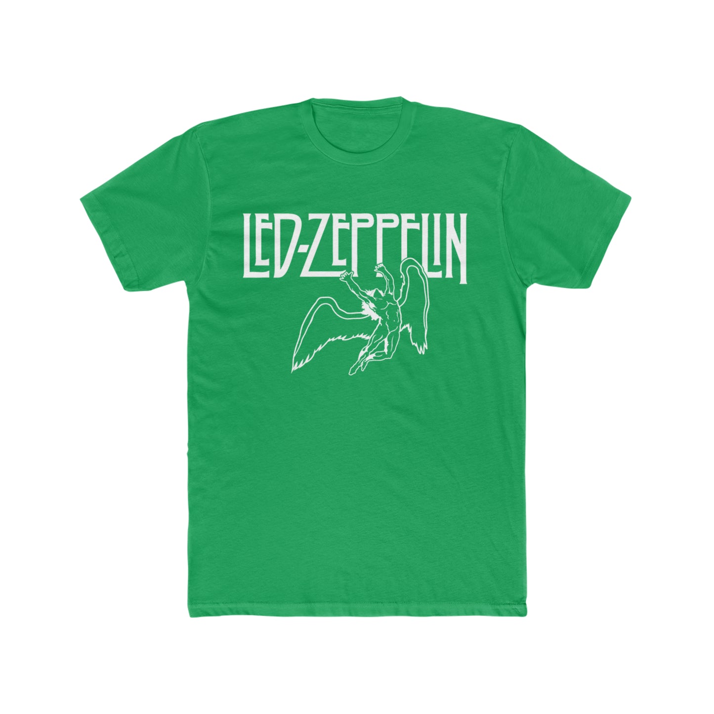 Vintage Inspired, Led-Zeppelin Swan Song Tee, White Lettering